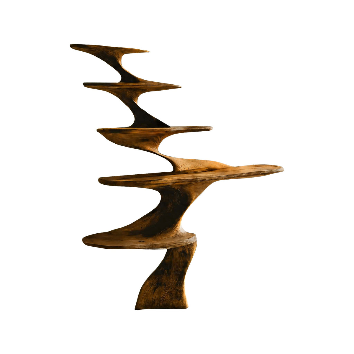 Elyra Flow-Form Sculptural Cosmetic Table