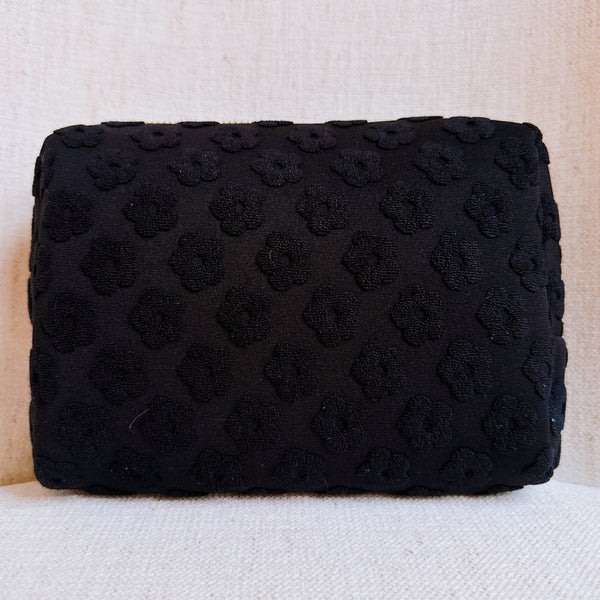 Embossed Daisy Blossom Cosmetic Case