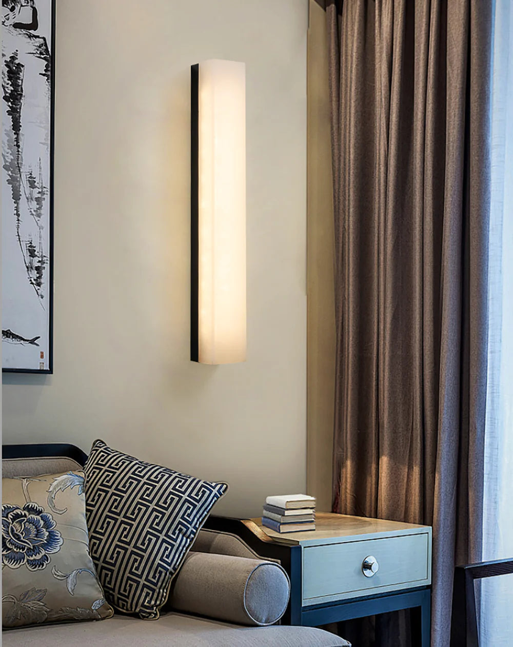 Emerson Alabaster Indoor Wall Lamp