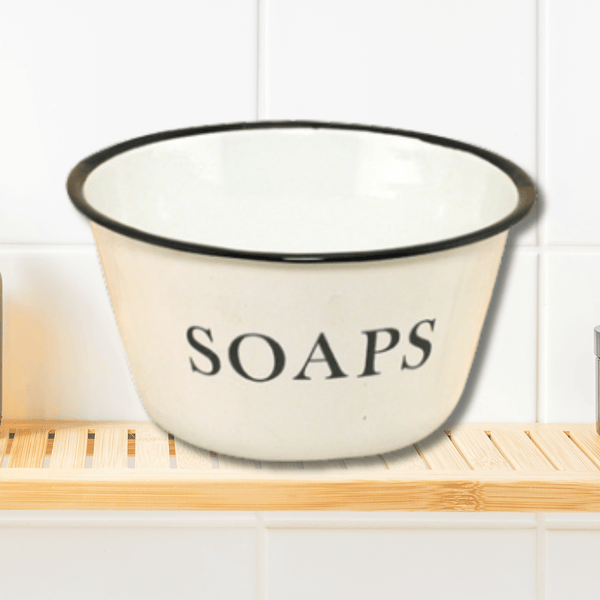 Enamelware Soaps Bowl