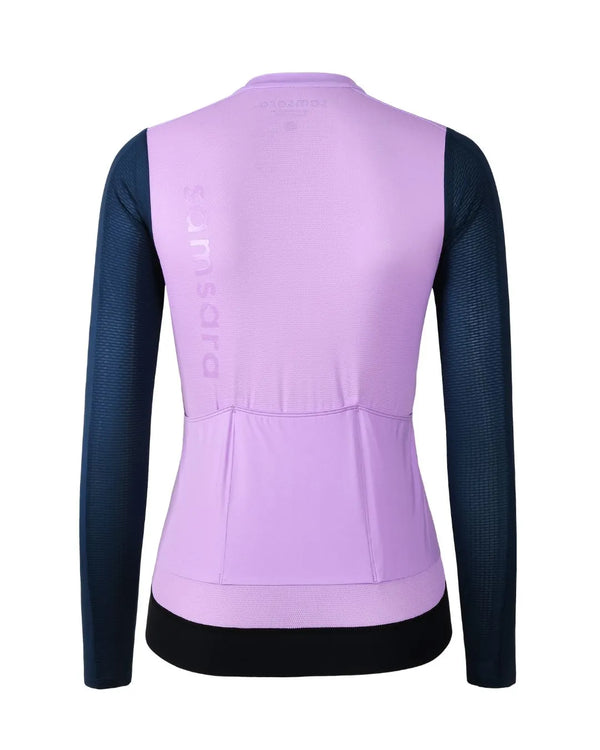 Endurance Long Sleeve Jersey - Deep Sea Orchid