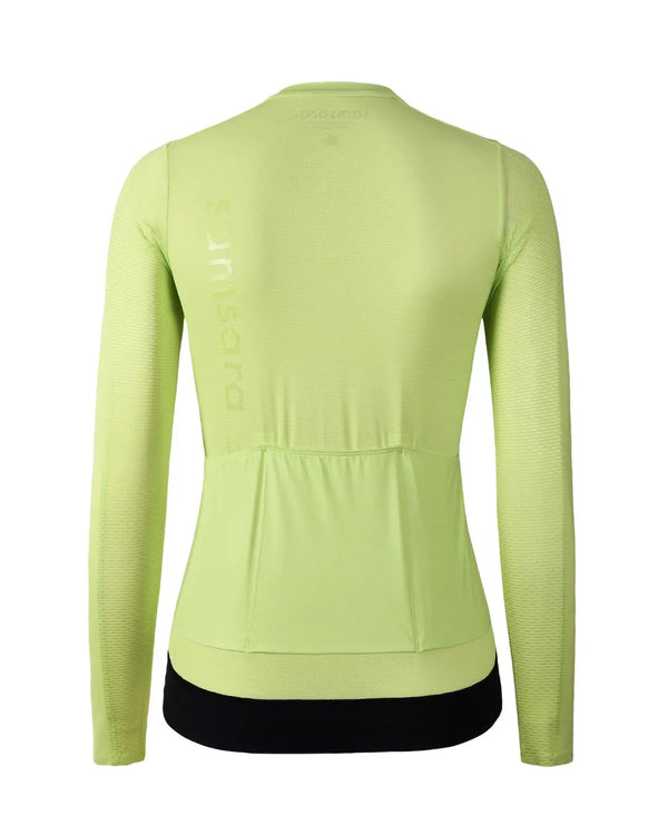 Endurance Long Sleeve Jersey - Key Lime