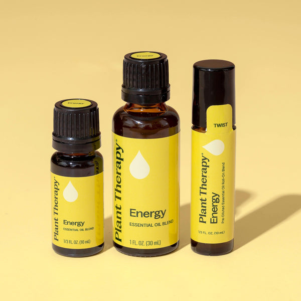 Energy Essential Oil Blend Pre-Diluted Roll-On