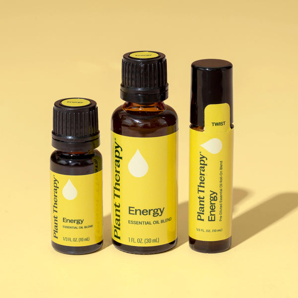 Energy Essential Oil Blend Pre-Diluted Roll-On