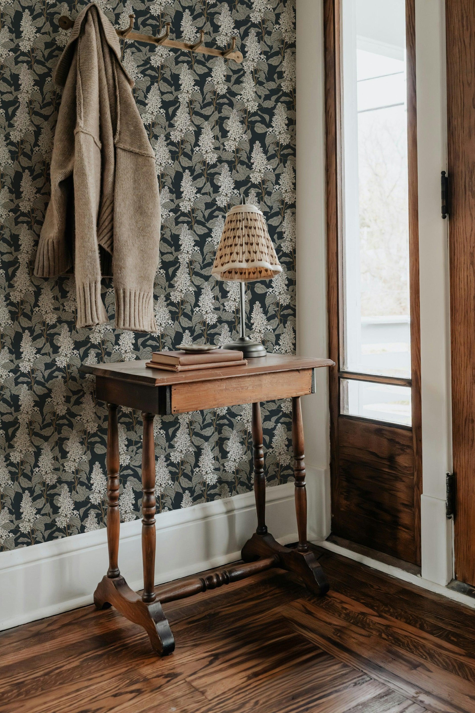 Lilac Wallpaper by Brittany Polatis Design