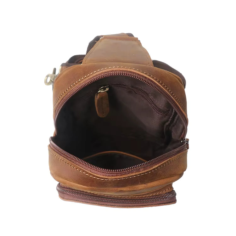 Erling Leather Sling Bag | Crossbody Leather Pack