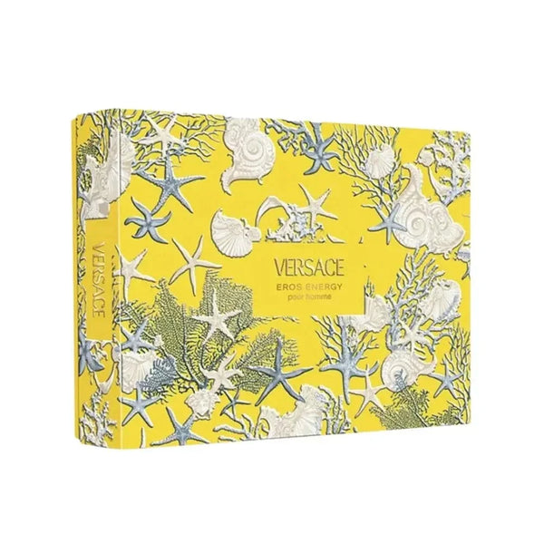 Eros Energy By Versace For Men 3Pcs Set EDP Spray