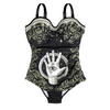 Hot Chocolate Design - Esoteric 50s Tank Style Swimsuit
