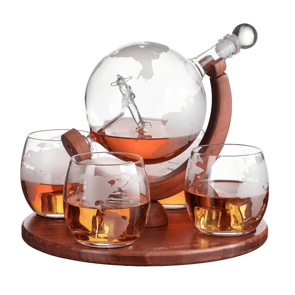 Etched_World_Decanter_whiskey_Globe_-_The_Wine_Savant_Whiskey_Gift_Set_Globe_Decanter_with_Antique_Airplane_Whiskey_Stones_and_4_World_Map_Glasses_Pilot_Gift_-_Alcohol_Related_Gift_HOME_BAR_DECOR8845145374780The_Wine_Savant46820136419388 - Gifts for You 'n Me - www.giftsforyounme.com