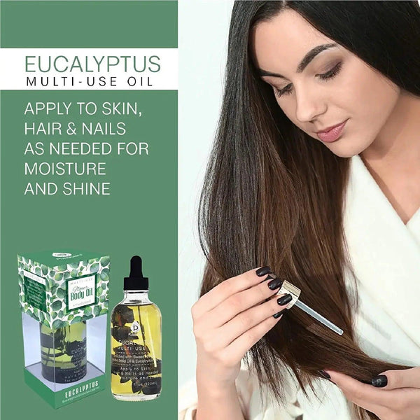 Eucalyptus Flower Multi Use Body Oils 4 Oz - Gifts for You 'n Me