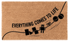 Everything Comes to Life Coir Mat