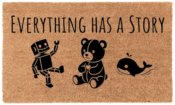 Everything Has a Story Coir Mat