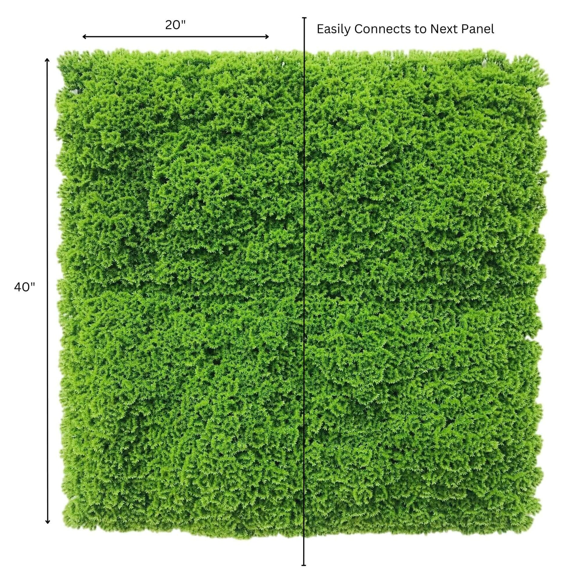 Sample Panel – Evergreen Moss Mat (Small Sample)