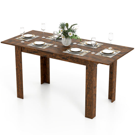 Extendable Dining Table for 4-8 People 47