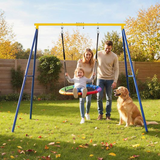 Extra Large Heavy Duty A-Frame Steel Swing Stand