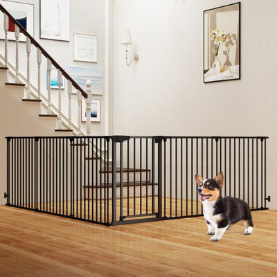 Extra Wide Baby Gate Fits 34.5-154