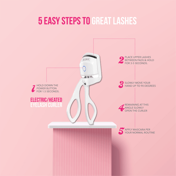 Best Sellers Bundle- Electric Eyelash Curler and Self Cleaning Hair Brush