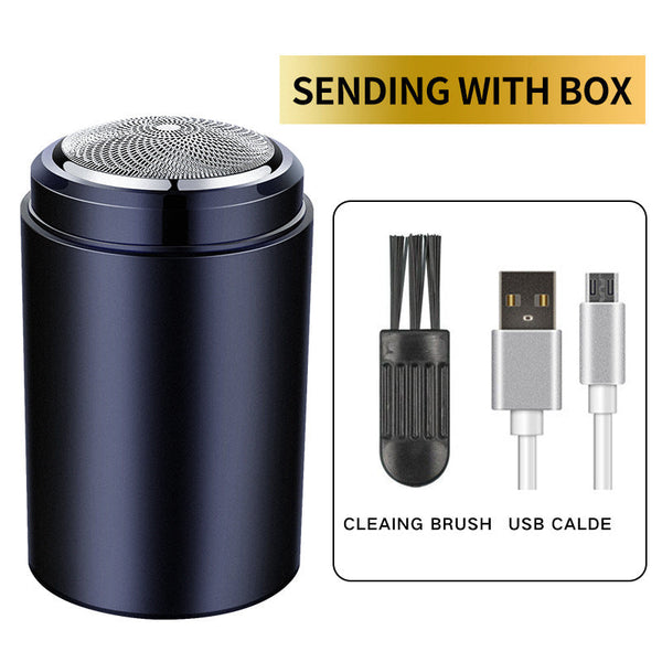 Shaver men's car USB portable electric shaver rechargeable bald head washable mini