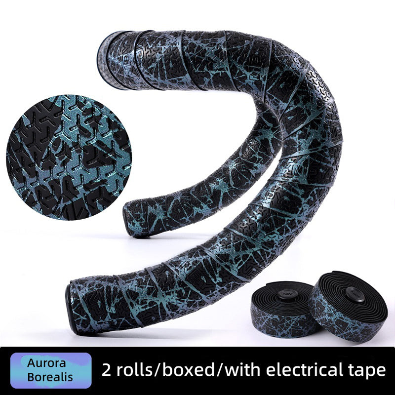 Npy EVA PU Road Bike Handlebar Tape, Anti - Slip & Shock - Absorbing, Sakura Design, with End Plugs
