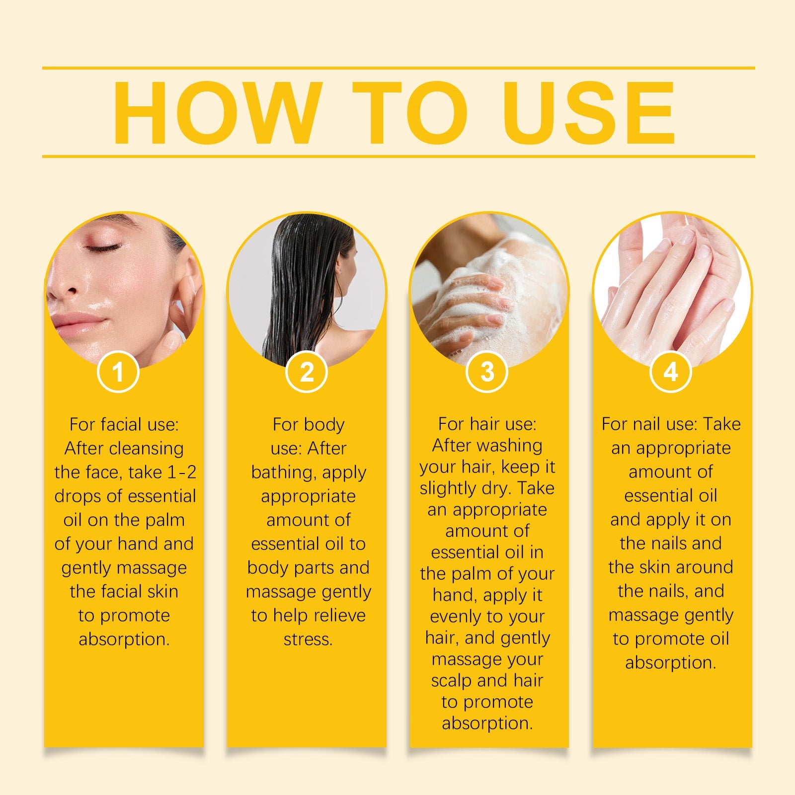 Vitamin E Body Oil, Deeply Nourishes Hair, Nails, Skin, Body Care And Massage