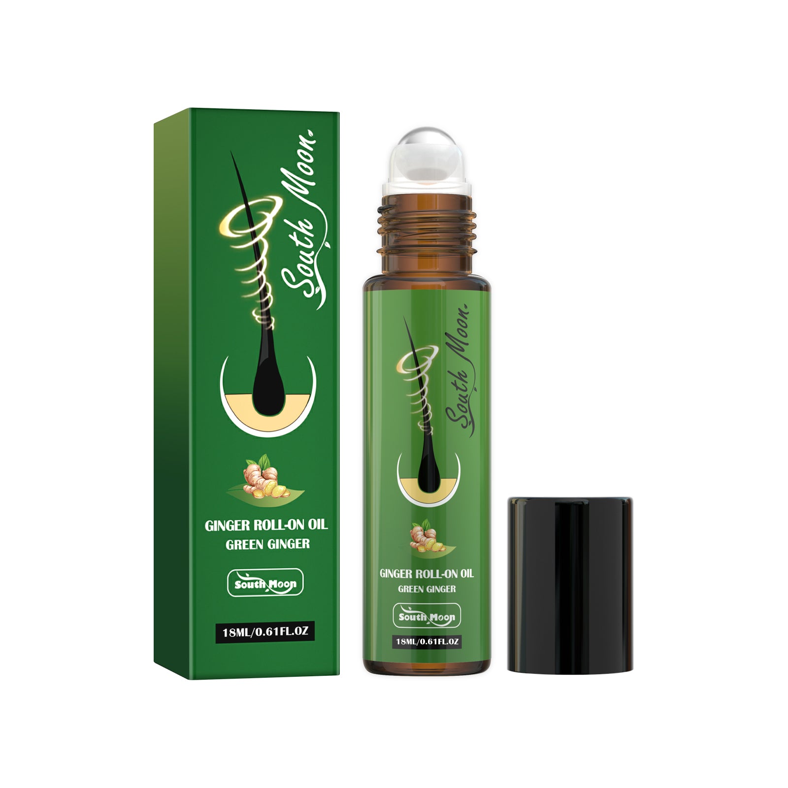 Ginger Hair Care Ball Scalp Care Nourishes Soft, Fluffy, Glossy Hair And Strengthens Hair