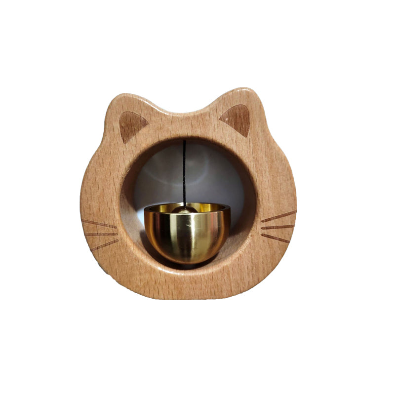 Bell creative bedroom pendant entrance wooden doorbell