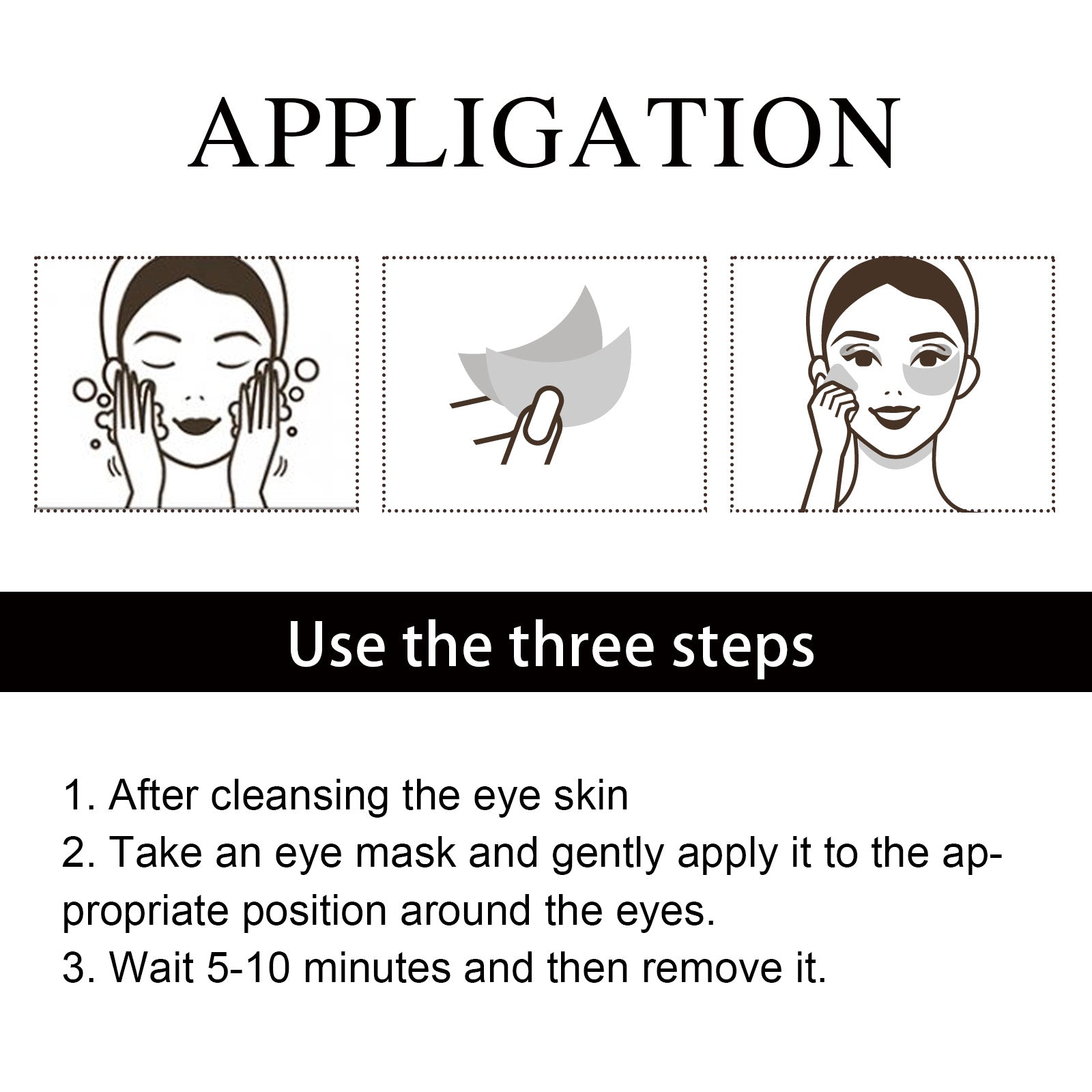 Aloe Vera Eye Gel Patch Reduces Fine Lines Under Eyes, Dark Circles Under Eyes, Firming Eyes, Anti-Wrinkle And Moisturizing Eye Patch