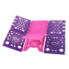 Folding Board Upgraded Clothes Folder for T-Shirts and Shirts Storage Solution - Pink Purple