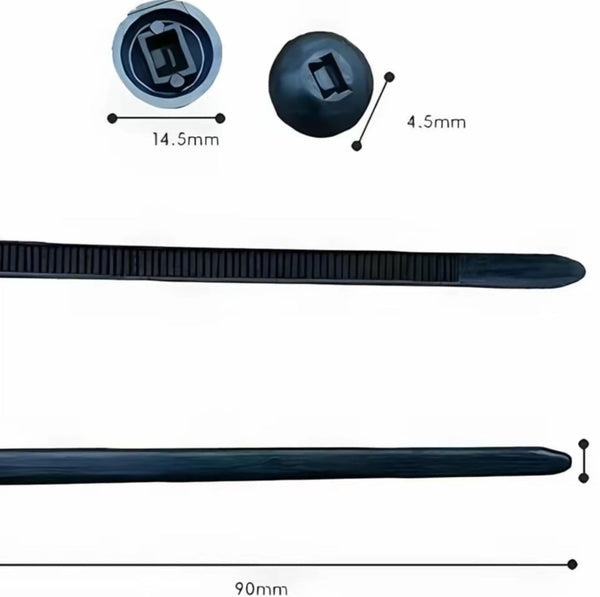 50PCS. ZipLock Pro Cable Ties