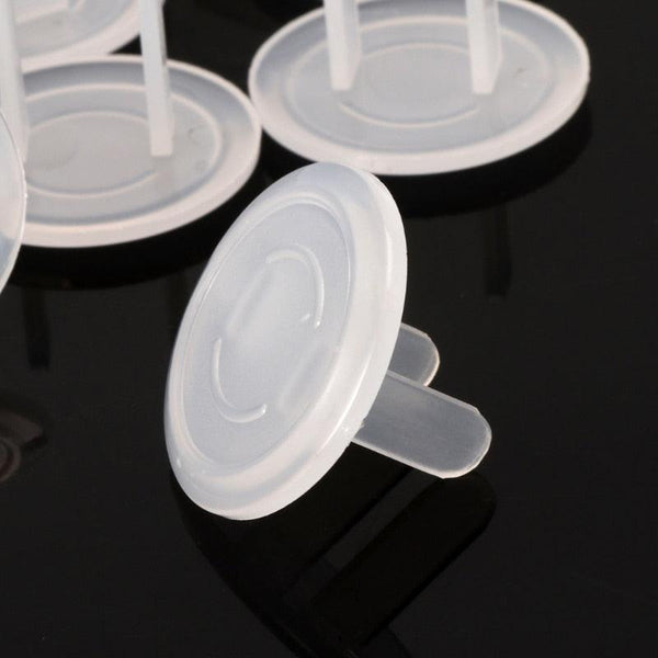 10pcs US Child Safety Electrical Outlet Cover Plugs for Power Socket Guard Baby Protection Anti Electric Shock Rotate Protector