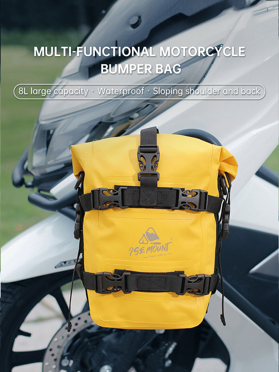 Motorcycle bumper bag outside the multifunctional large capacity Mount Brigade storage bag convenient waterproof riding bag