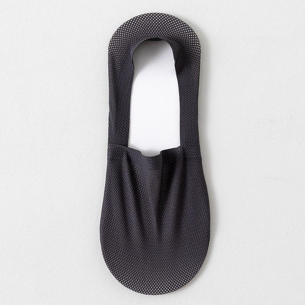 Men's thin breathable mesh boat socks short socks shallow mouth ice silk invisible socks ﻿