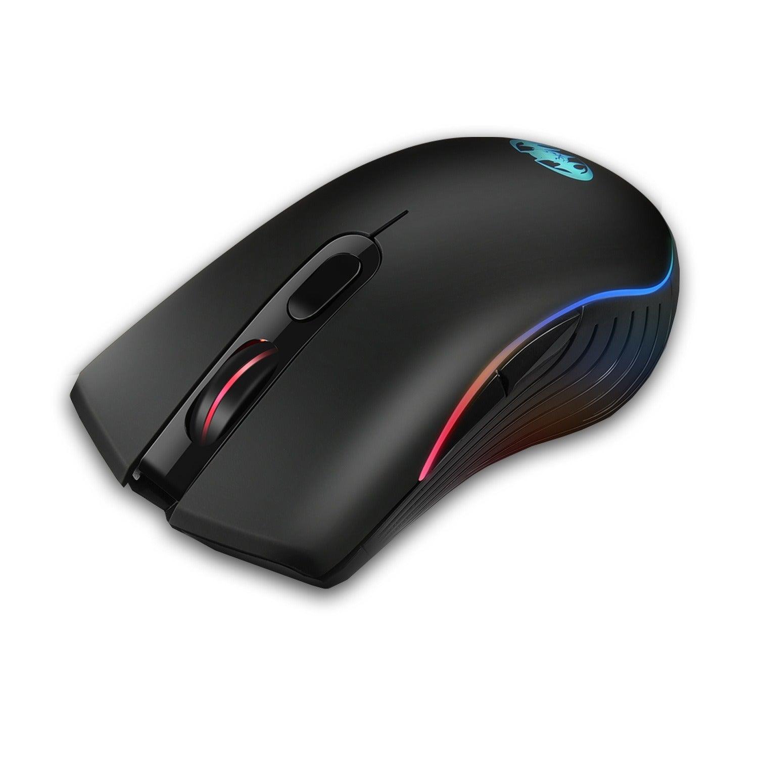 2.4G Wireless Charging Mouse/Colorful Luminous Battery Storage Wireless Charging Wireless Luminous Mouse