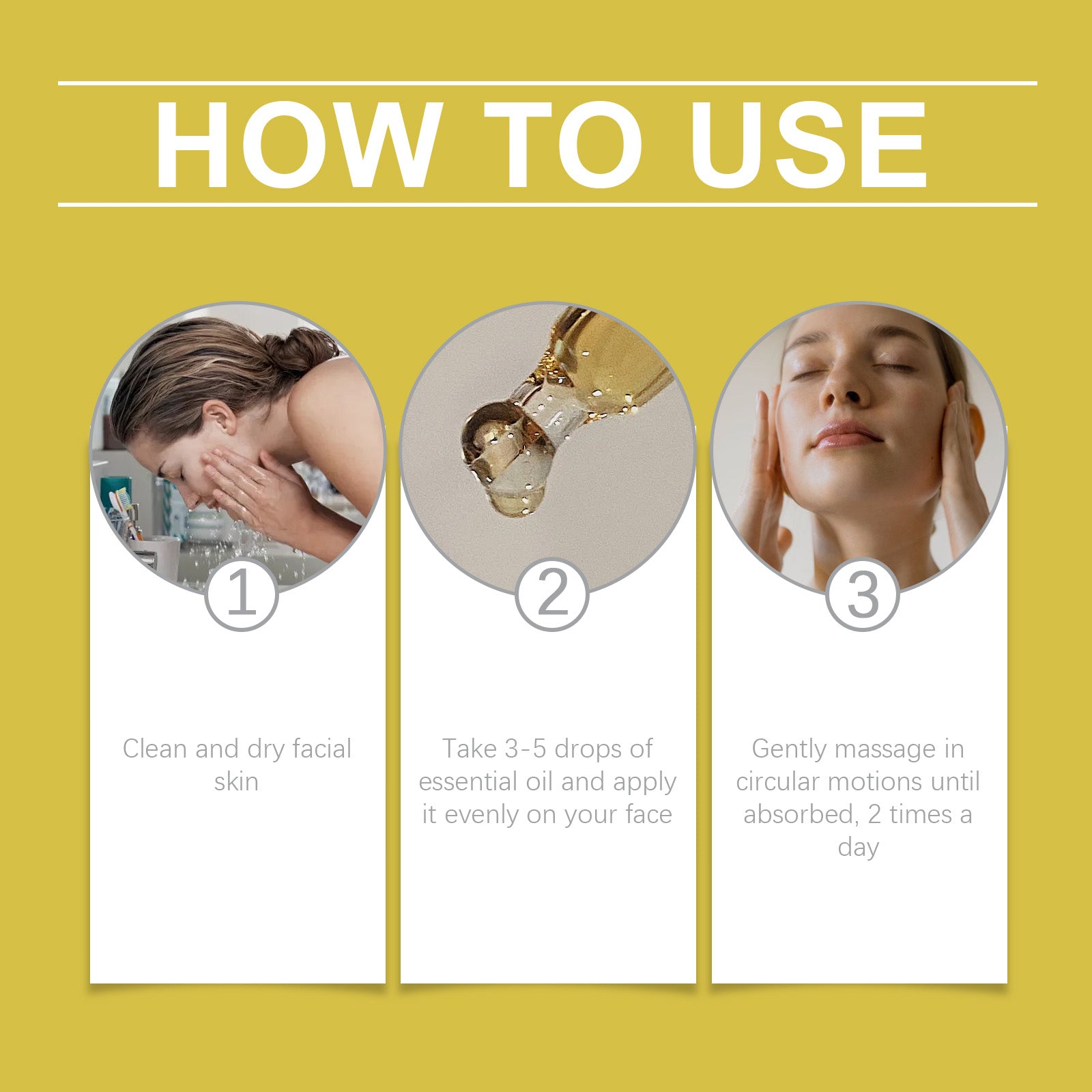 Primrose Essential Oil, Moisturizing, Anti-Wrinkle, Firming, Light Line, Moisturizing And Nourishing Facial Essence