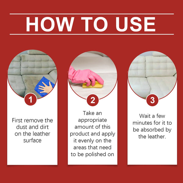 Leather Polish Cleaning Paste Furniture Leather Polish Care Sofa Boots Shoes Leather Care