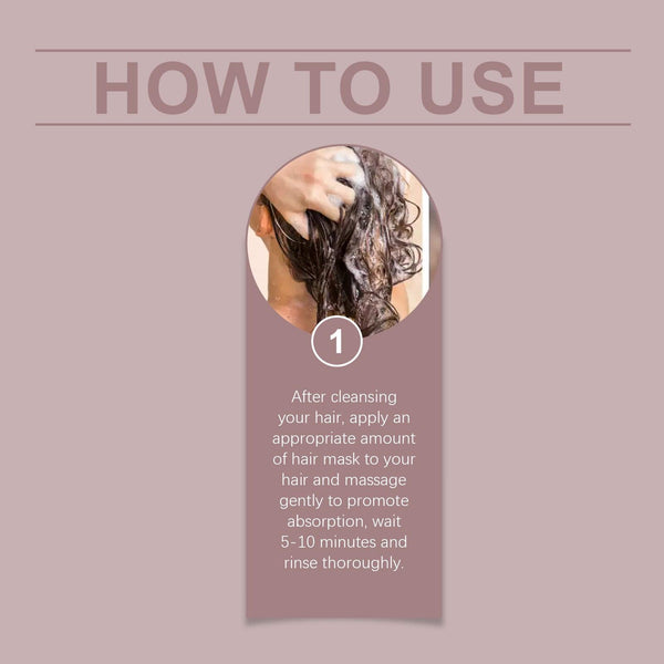 Collagen Hair Mask Restores Dry Hair, Hydrates, Smoothes And Improves Hair Quality