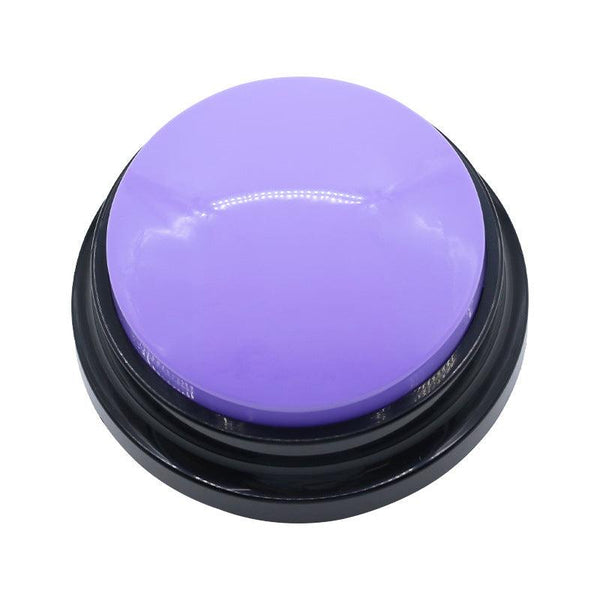 Dog Talking Button Pet Communication Key Sound Maker Cat Bell Toy Supplies Voice Recording Training Device