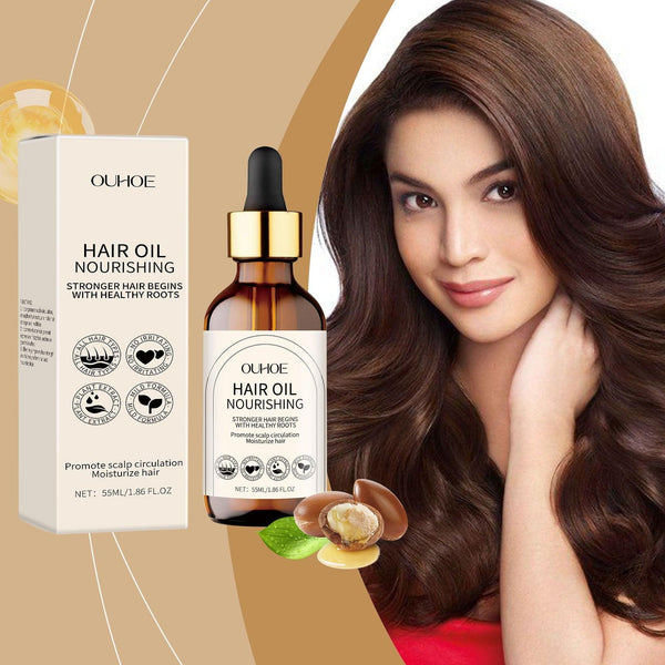 Hair Care Essential Oil Nourishes And Moisturizes Hair Care Supple Essence Improves Dry And Knotted Hair Care Essential Oil
