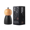 Kitchen Adjustable Coarseness Wood Pepper Grinder Mill Wooden Manual Sea Ceramic Grinding Mechanism Salt Mill - Small