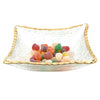 Goldedge & Silveredge Serve Ware Hand Decorated Gold Leaf Edge 7
