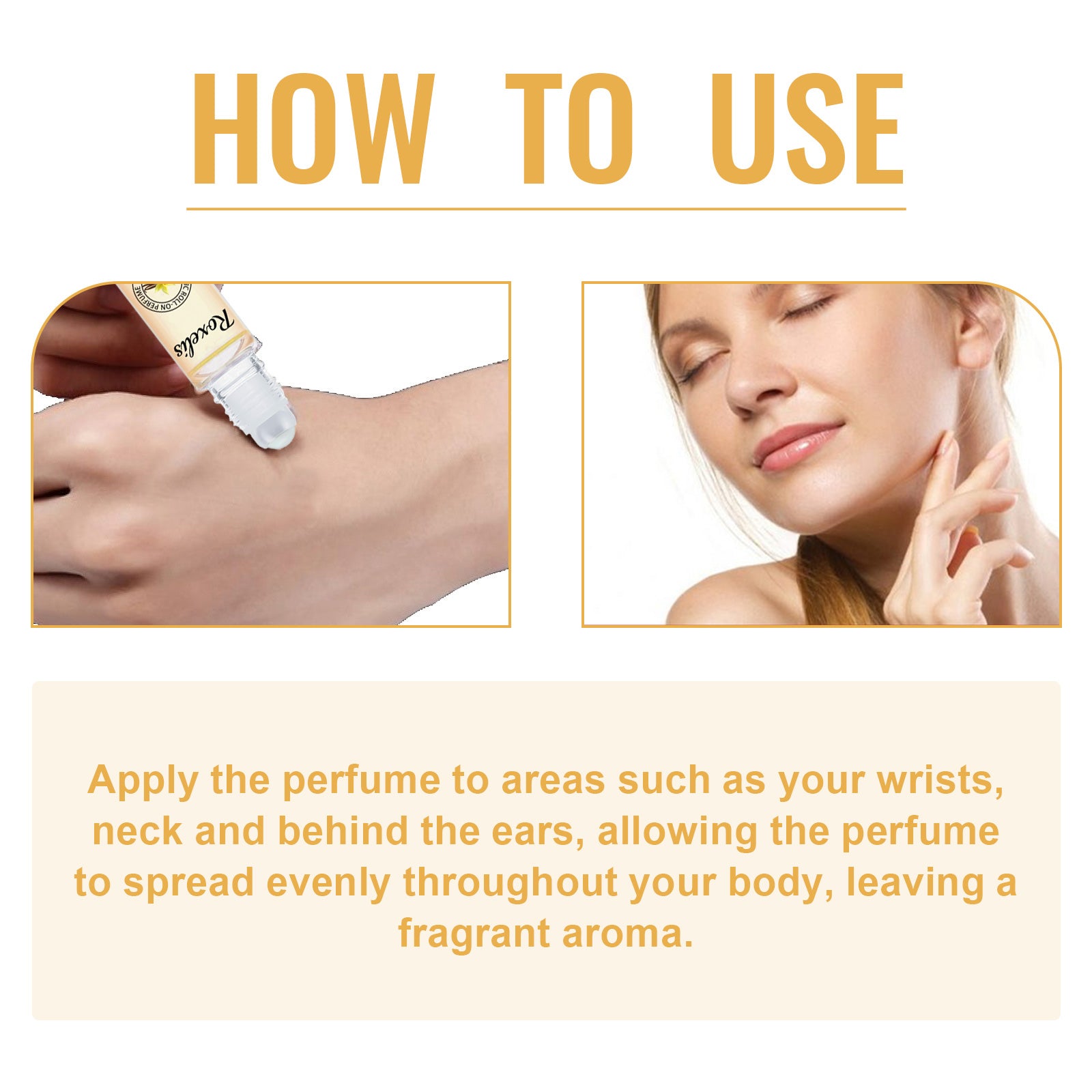 Lady Arabian Perfume Ball Wrist Behind Ear Unique Fragrance Fresh Charming Lasting Fragrance Release Charm