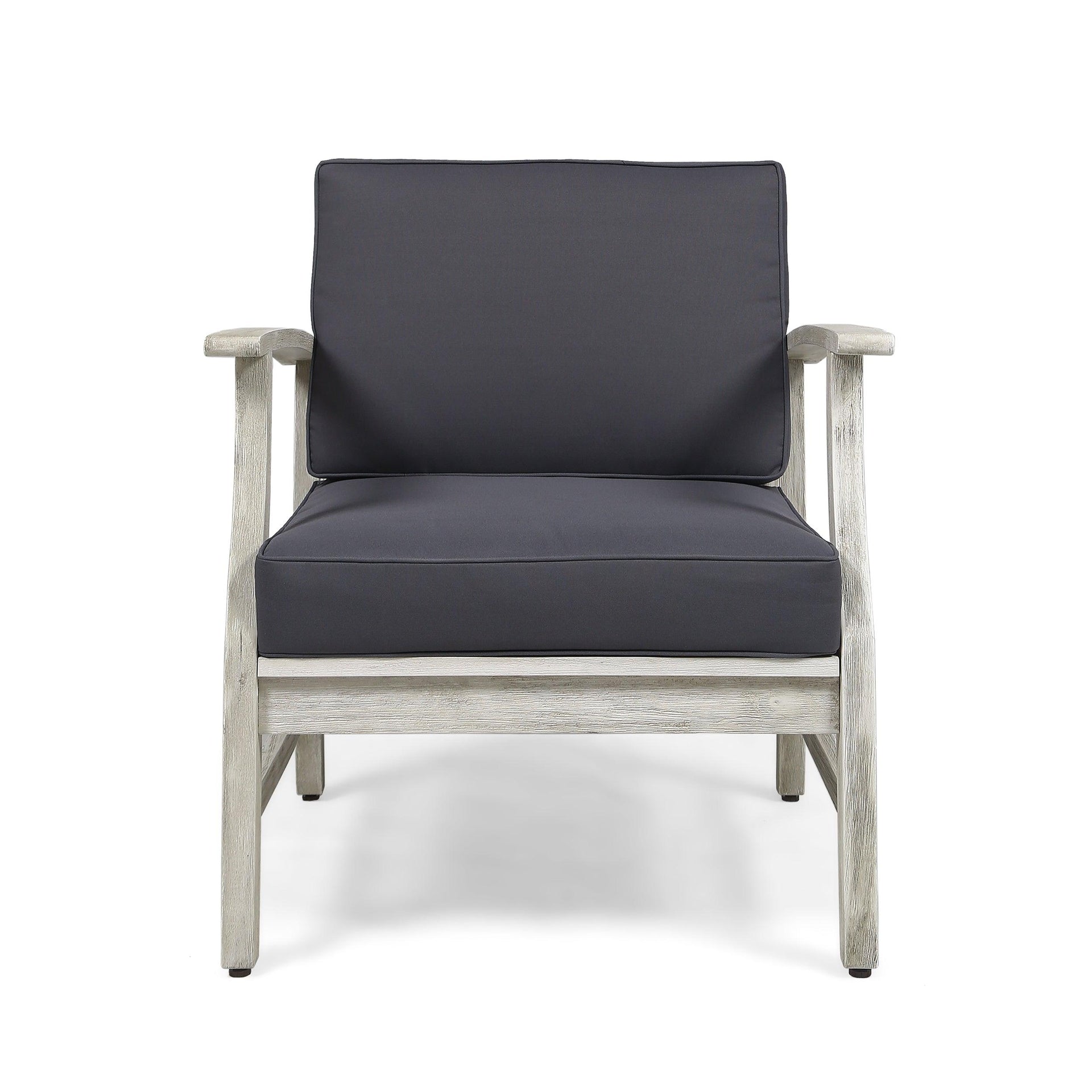 PERLA CLUB CHAIR, LIGHT GREY