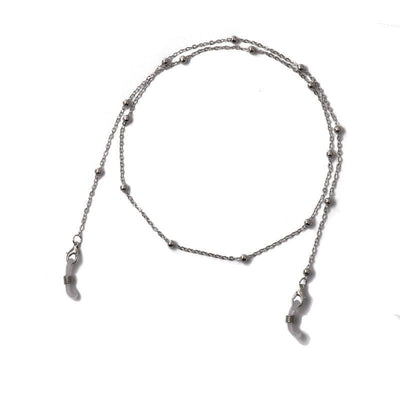 Bead metal glasses chain mask chain women's sunglasses chain accessories non-slip dual use