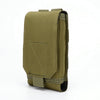 Multi functional outdoor camouflage phone bag, convenient hanging bag, sports waist bag, wearing belt, tactical waist bag