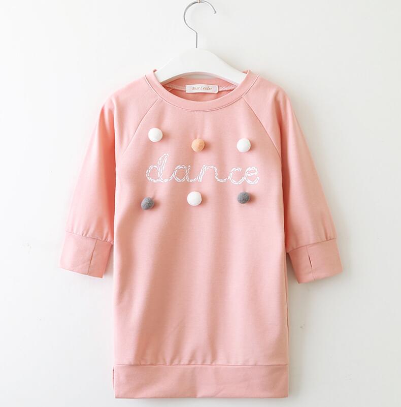 Bear Leader Girls Dress Pentagram Princess Dress Brand Girls Clothes Children Clothing European and American Style Girls Dresses