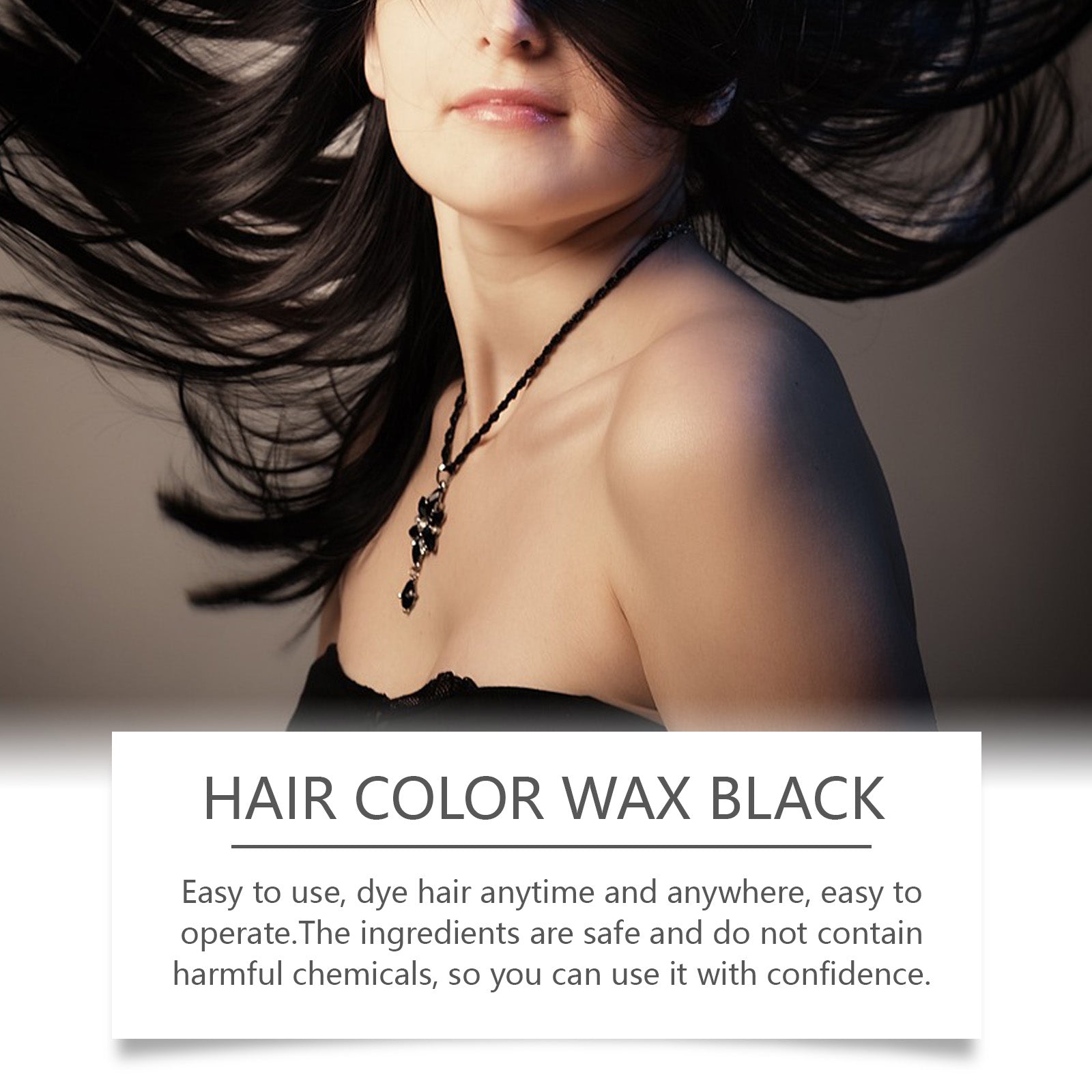 Black Hair Care Beauty Wax, Gentle And Easy To Wash Moisturizing Hair Shine Care Hair Cream