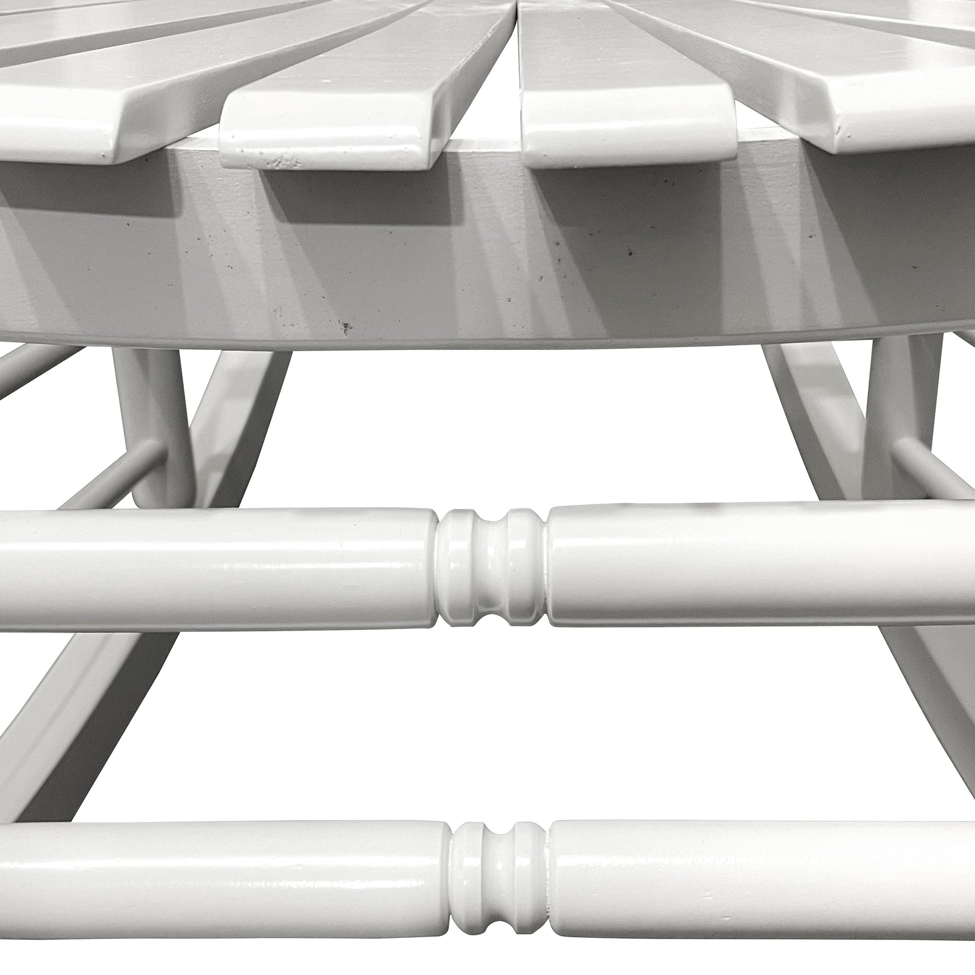 BALCONY PORCH ADULT ROCKING CHAIR   - WHITE