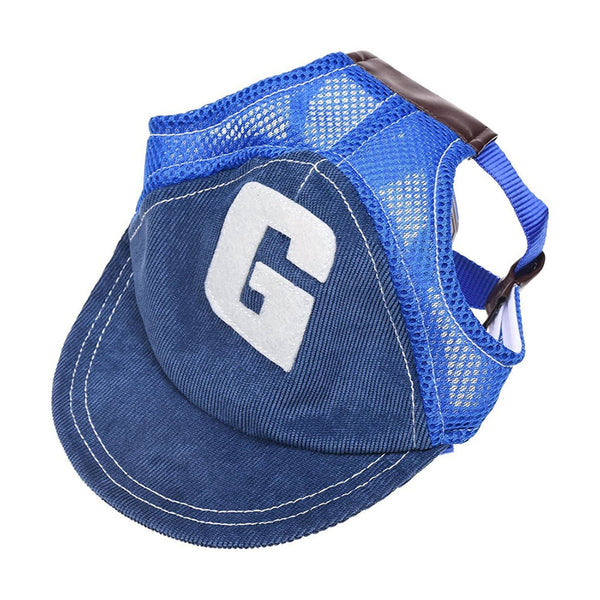 Sun Hat with G-Word Dog Design, Travel Sun Hat for Spring and Autumn, Outdoor Sun Protection with Mesh Ventilation, Pet Themed Baseball Cap