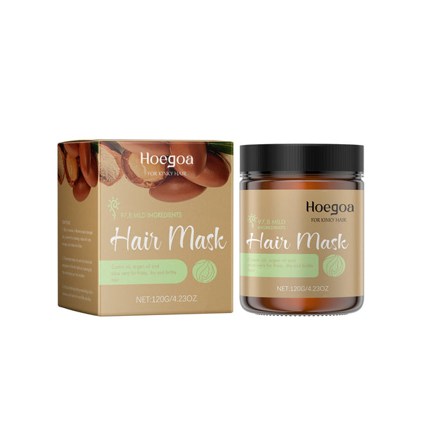 Smoothing Treatment Hair Mask, Moisturizing And Repairing Frizzy Split Hair, Fluffy, Smooth And Glossy Hair Mask