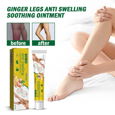 Ginger Care Cream Relieves Leg Discomfort Daily Body Massage Repair Cream